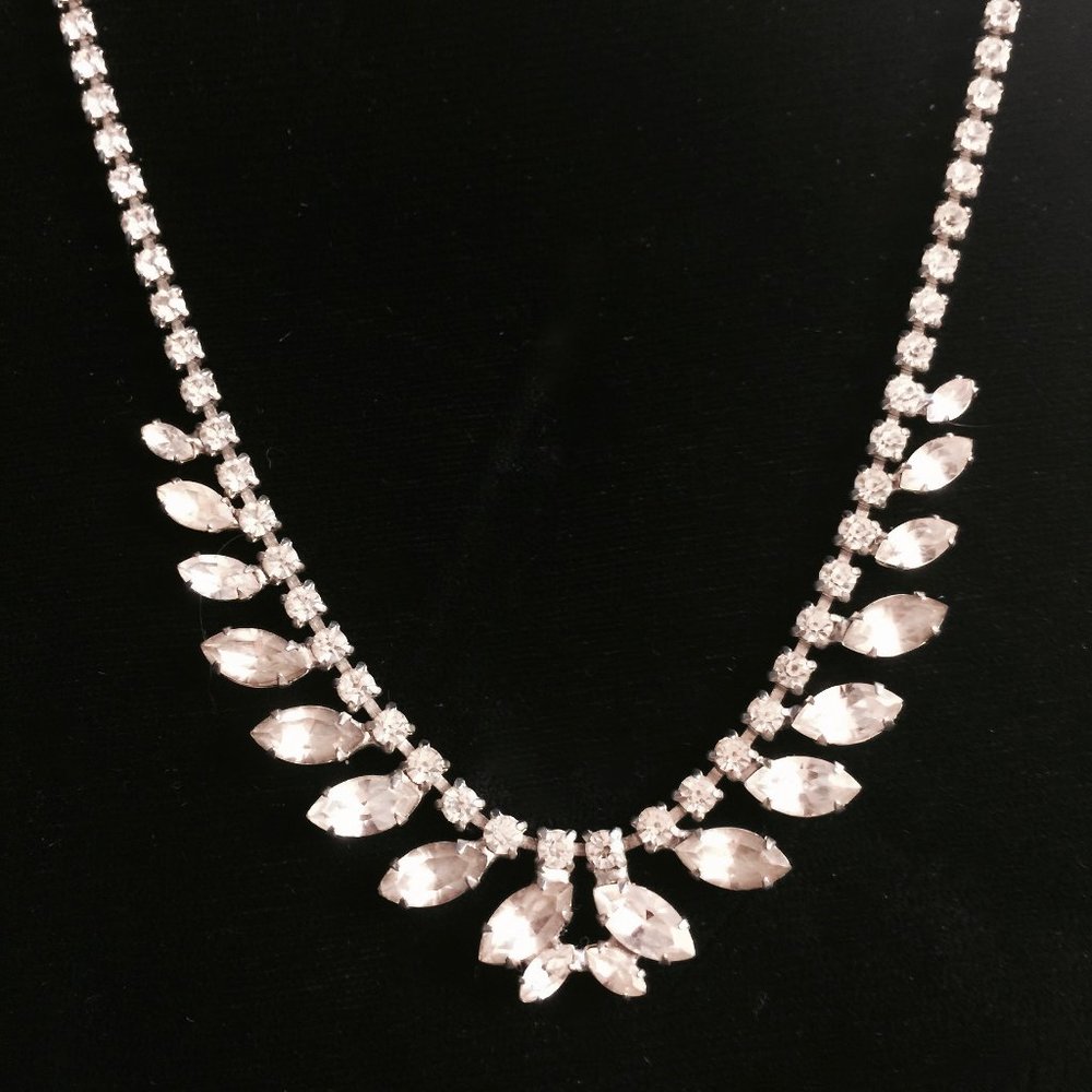B. David Rhinestone Necklace